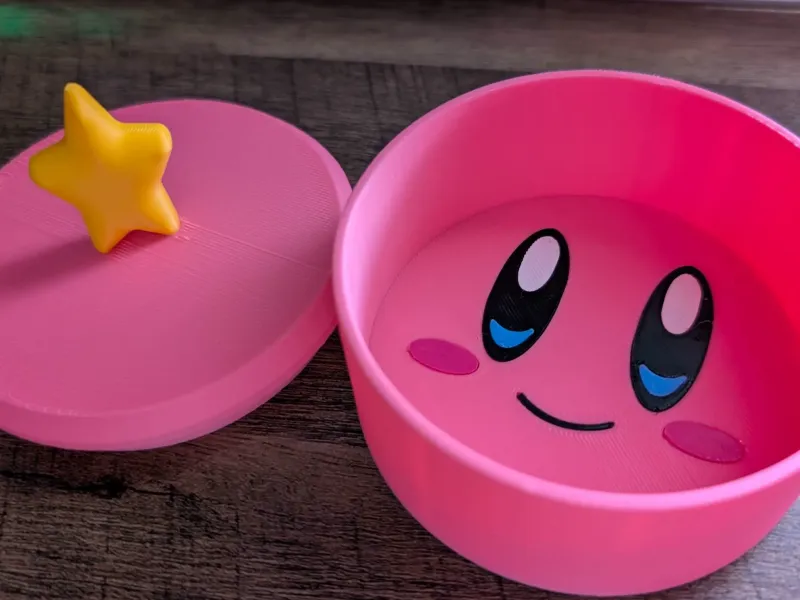 Kirby-pot met sterrendeksel (Geen AMS)