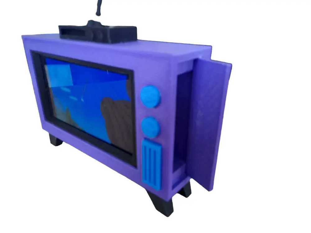 The Simpsons TV cell phone holder