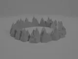 Base per la lampada "dragon lamp" con pietre-1