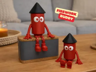 FIREWORK BUDDY / SILVESTER BUDDY / SILVESTER DECOR