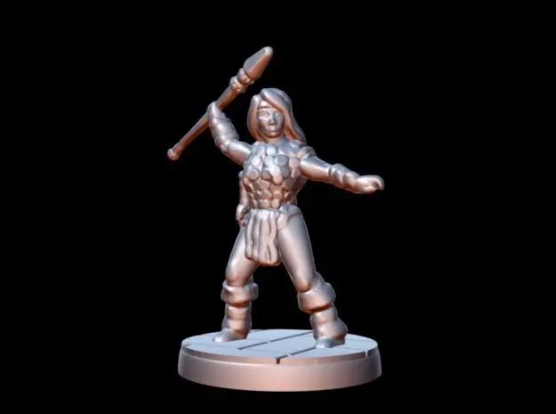 Barbar Bozkır Avcısı (15mm ölçekli)