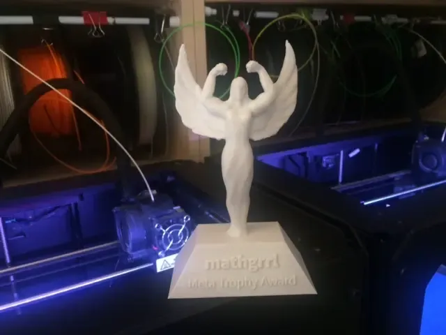 Customizable Beefy Trophy + Blender Bake Tutorial