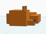 Minecraft Fox sleeping/Minecraft Fuchs schlafend-2