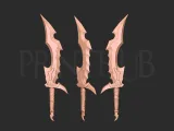 Solo Leveling - Knight Slayer Dagger Cosplay-3