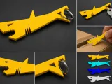 3D Printable Shark EDC Keychain-1