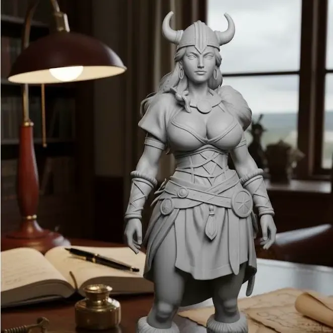 viking woman with big breasts