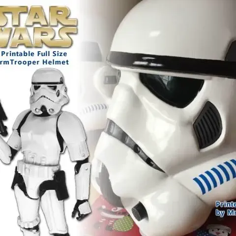 Full Scale Stormtrooper Helmet (wearable)
