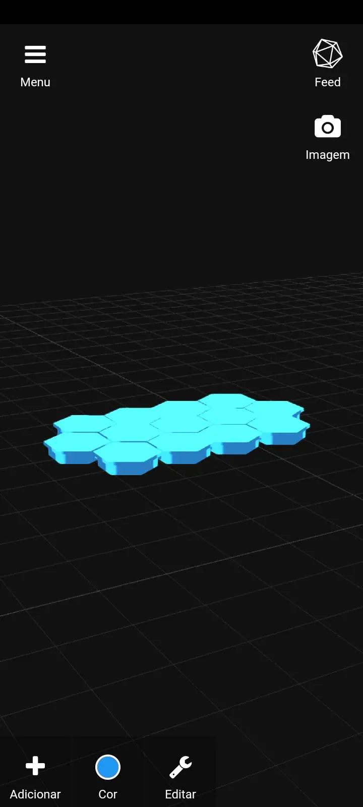 flexible hexagons / hexagonos flexíveis