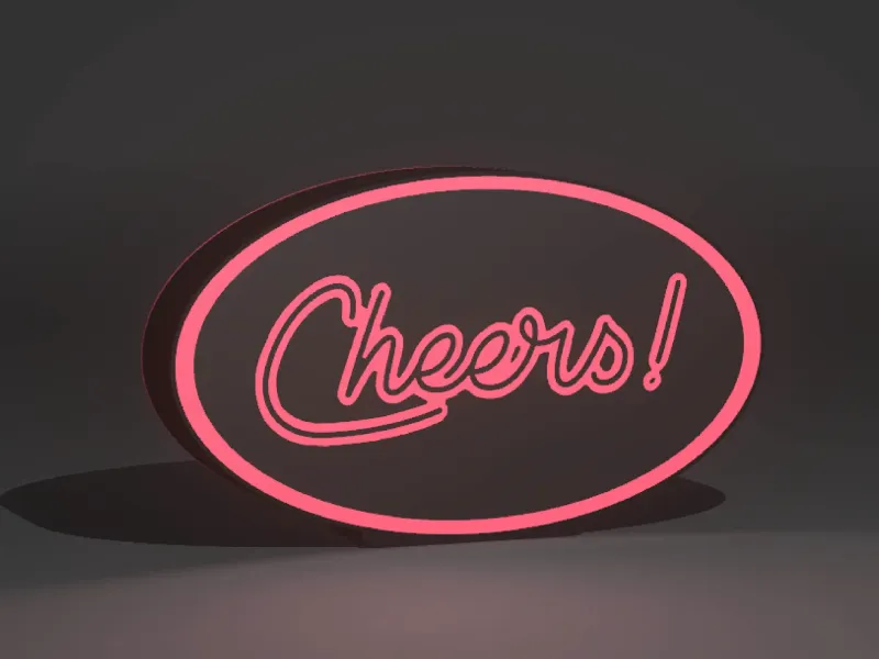 Lightbox Pink Cheers!