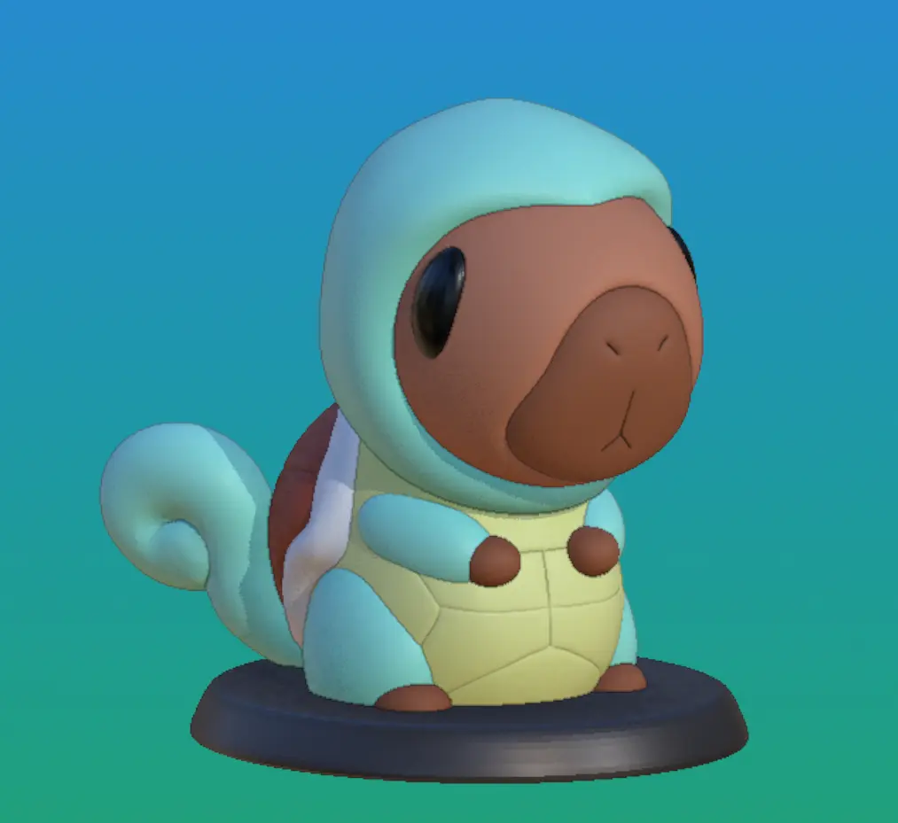 Squirtle Capibara Pokemon