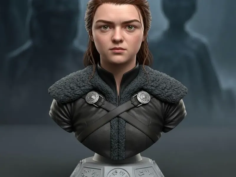 Arya Stark Estatua