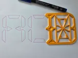 16セグメント テンプレート 文字テンプレート デジタル-3