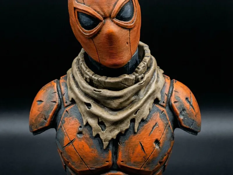 Deathstroke Buste | Tactisch Assassinenstandbeeld | Huurlingenmasker