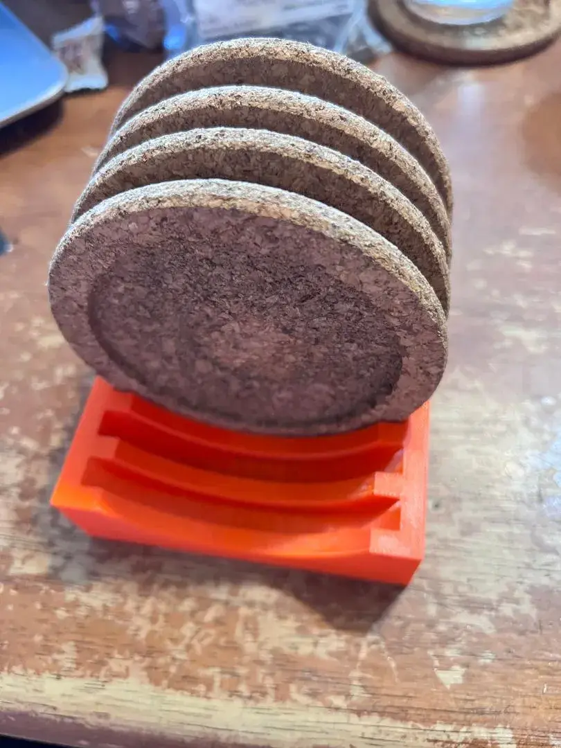 coaster rack/holder - Creality Cloud 3D Model | 3Drop