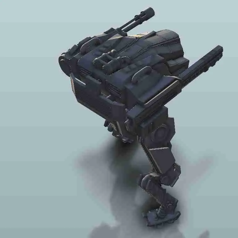Robot Bot 3000 - scenario fantascientifico futuro 40k