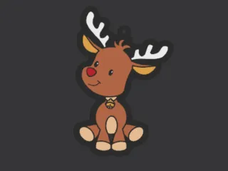 Tree Decoration Little Deer