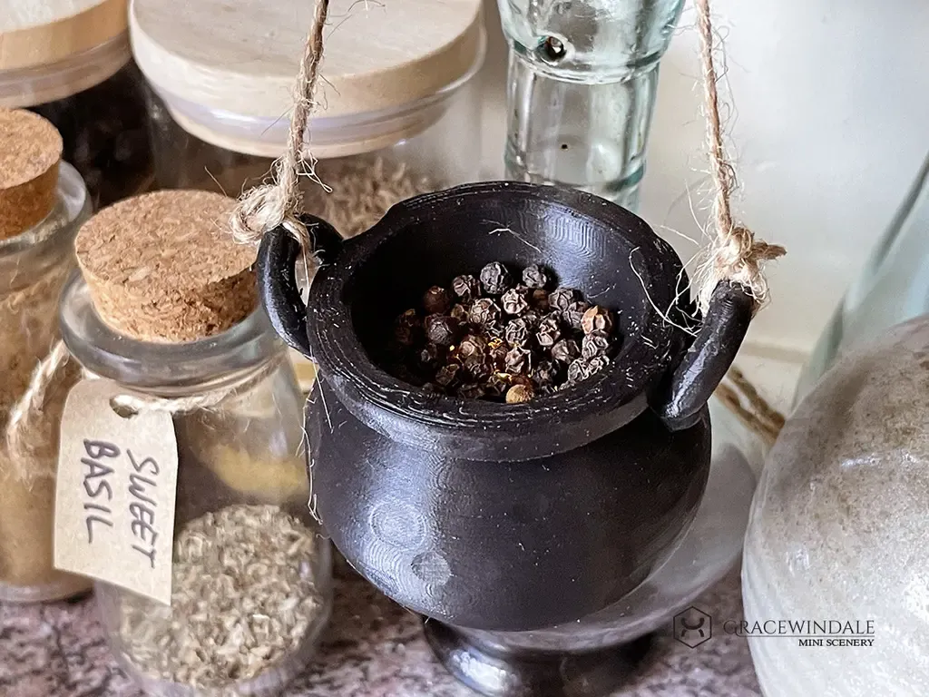 Cauldron Spice Jar