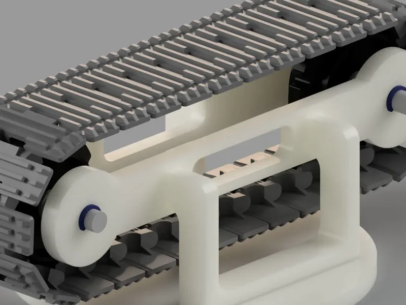 High Traction Modular Conveyor Belt v1