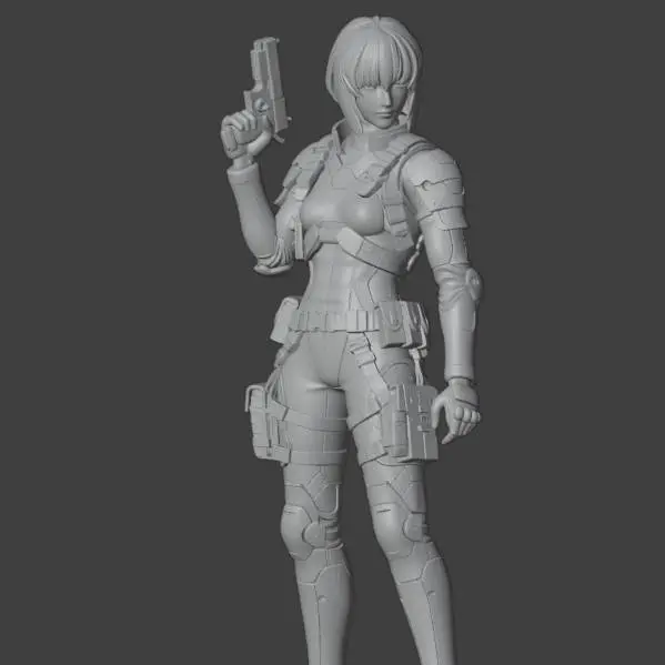 Major Motoko Kusanagi Ghost in the Shell Anime Action Figure