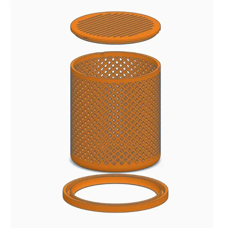 Desiccant Holder - Spool Center - 56mm Bore