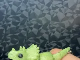 Flexi Triceratops Keychain ~ NO AMS ~ 35 Minute Print-3