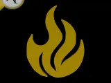 Simple Flame Symbol - 2D Art-0