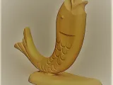 Wood fish pen holder-3
