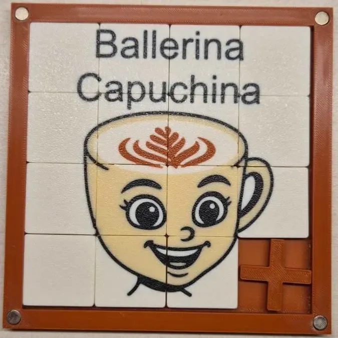 game of 15 - ballerina capuchina!