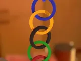 Olympic Ring Keychain-1