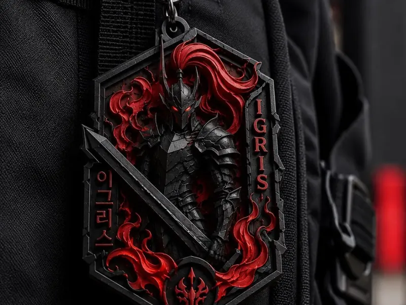 Igris Shadow Knight Keychain Tag – Solo Leveling Inspired