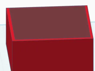 Box 4inx4inx2in