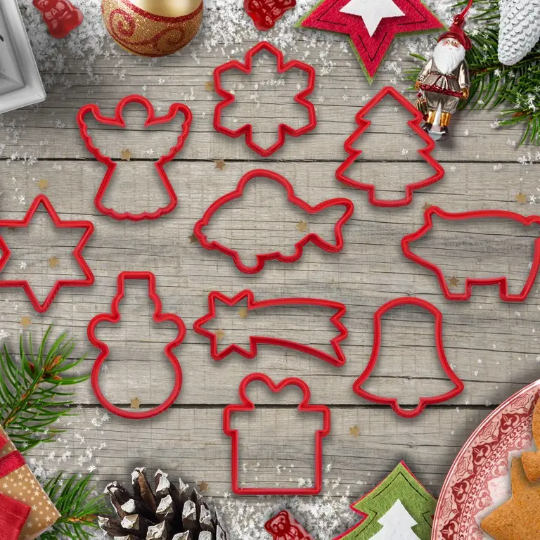 christmas cookie cutter set