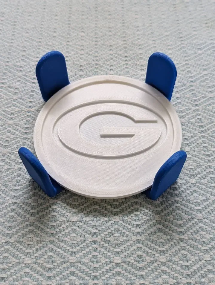 Green Bay Packers Coaster w/holder (holds 6)
