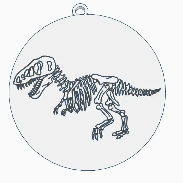 Keychain Dinosaur T-REX