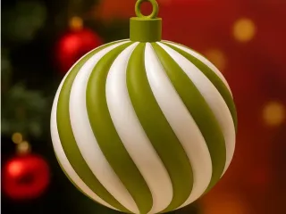 ✨🎄 Bola Espiral 3D ✨🎄