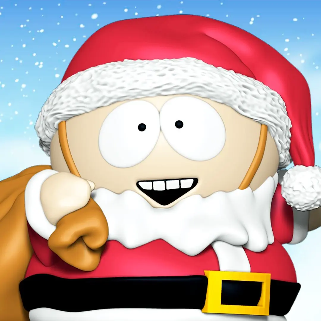 Cartman Santa Claus Figurine for Christmas