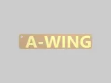A-WING_ star wars keychain-0