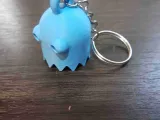 Pac-Man Ghost  Remix Keychain / Remix Fantasma Pack-man-2