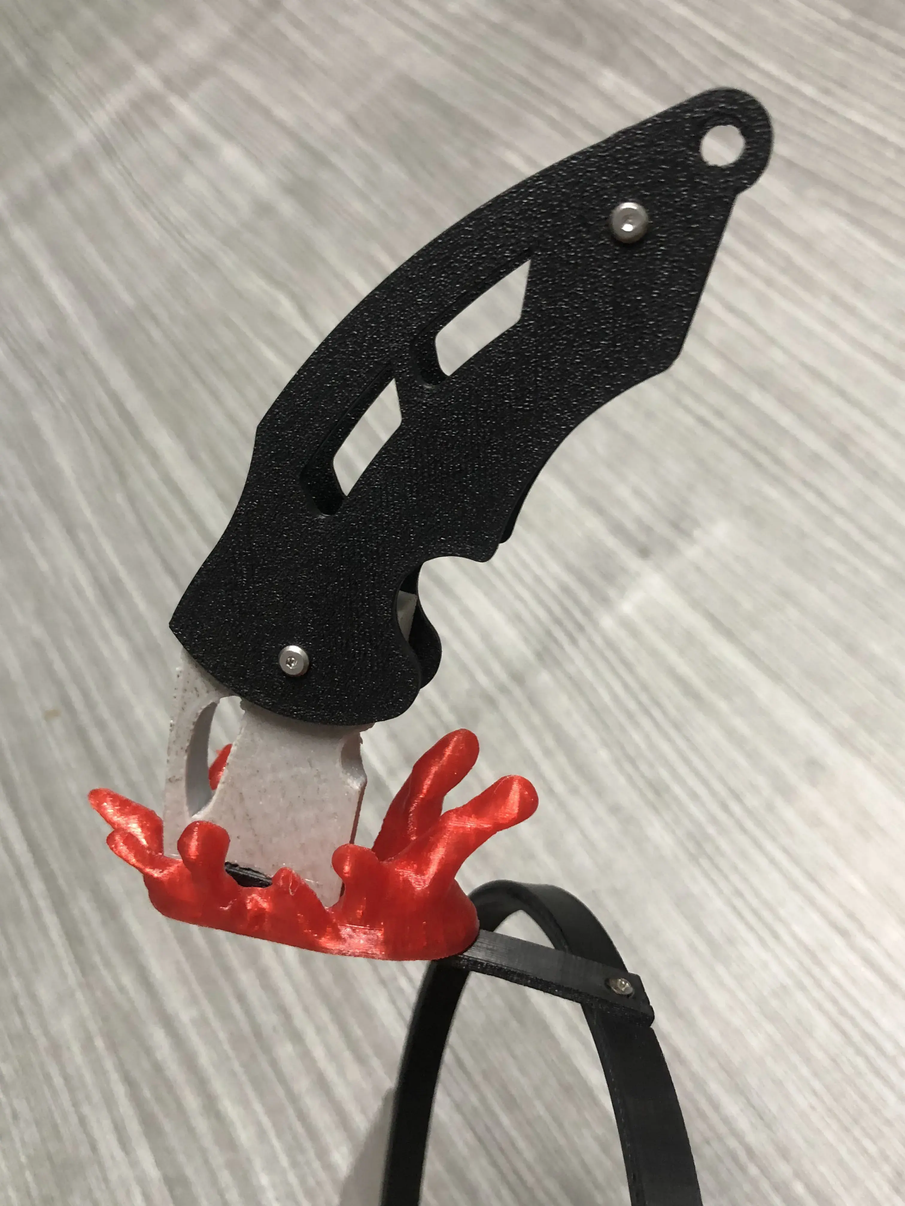 Halloween fun fan KNIFE