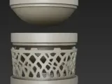 Voronoi Cascade: Modular Self-Watering Planter Tower-4