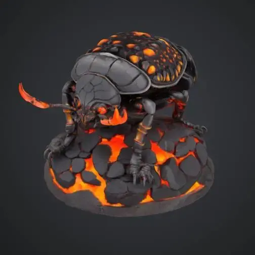 FREE lava beetle game rpg