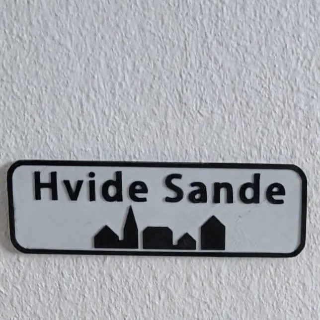 Hvide Sande Town Sign