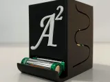 Battery storage for 14 AA batteries.-0