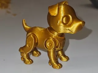 Robot Dog Figurine