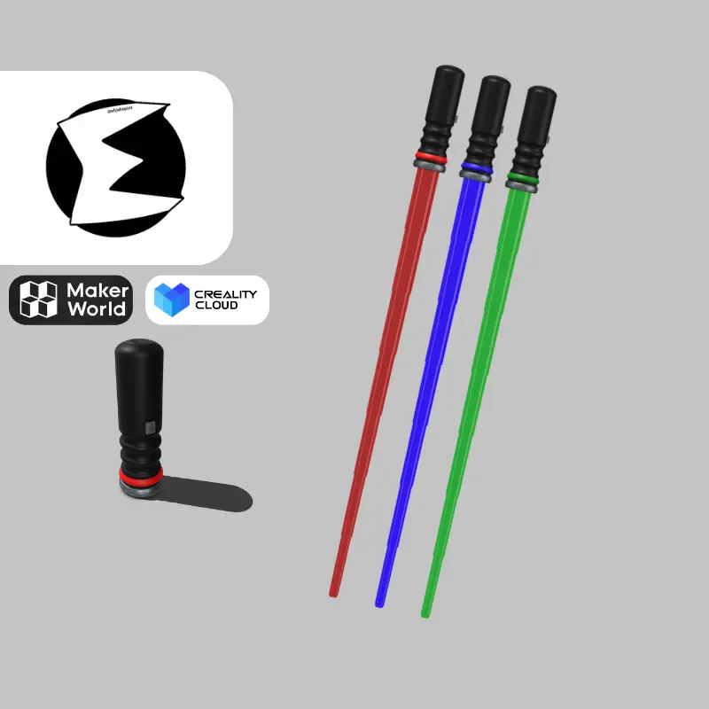 Collapsible LightSaber (Fully 3D Printable)