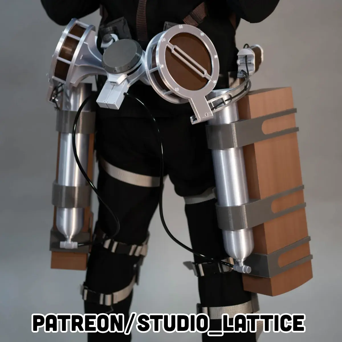 Attack on Titan Levi ODM 3D Maneuver Gear Season 4 3DMG