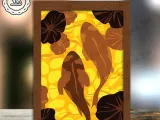 KoiFish lightbox (shadow box)-0
