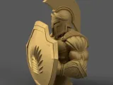 Spartan Warrior Shield-2