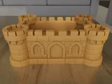 Castle Planter container STL for 3D print-0