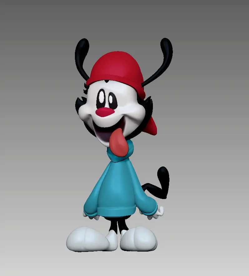 Стилизованный персонаж Вакко из Animaniacs